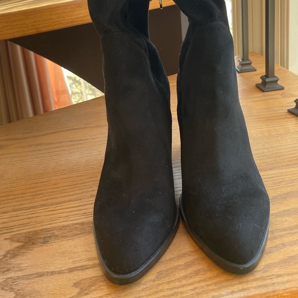 New The Wishbone Collection over the knee suede boots - Picture 5 of 7